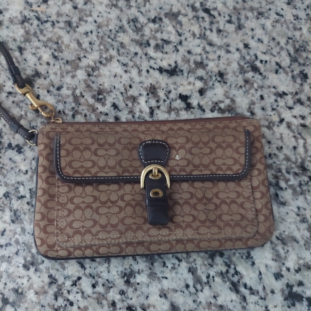 Coach Large Wristlet